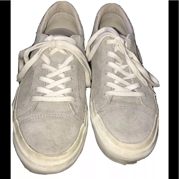 Vans Old Skool Core Gray Canvas Suede Low Top Skate Shoes Men 5/woman 6.5 - Picture 2 of 10